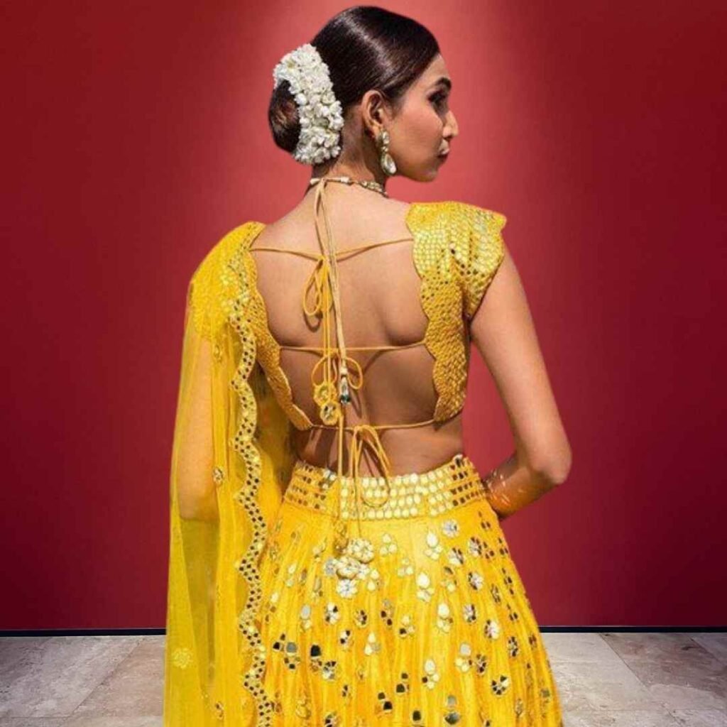 Backless/Strappy Back Blouse Designs