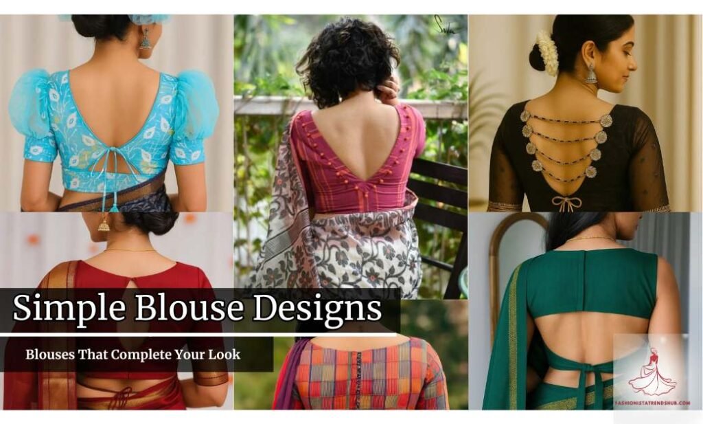 Simple Blouse Designs