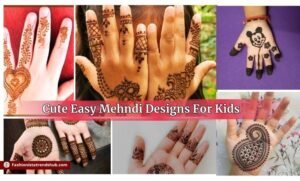Cute Easy Mehndi Designs For Kids