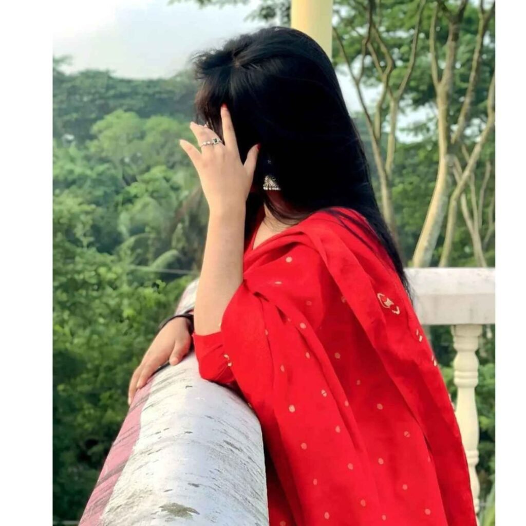 girl dp for instagram hide face