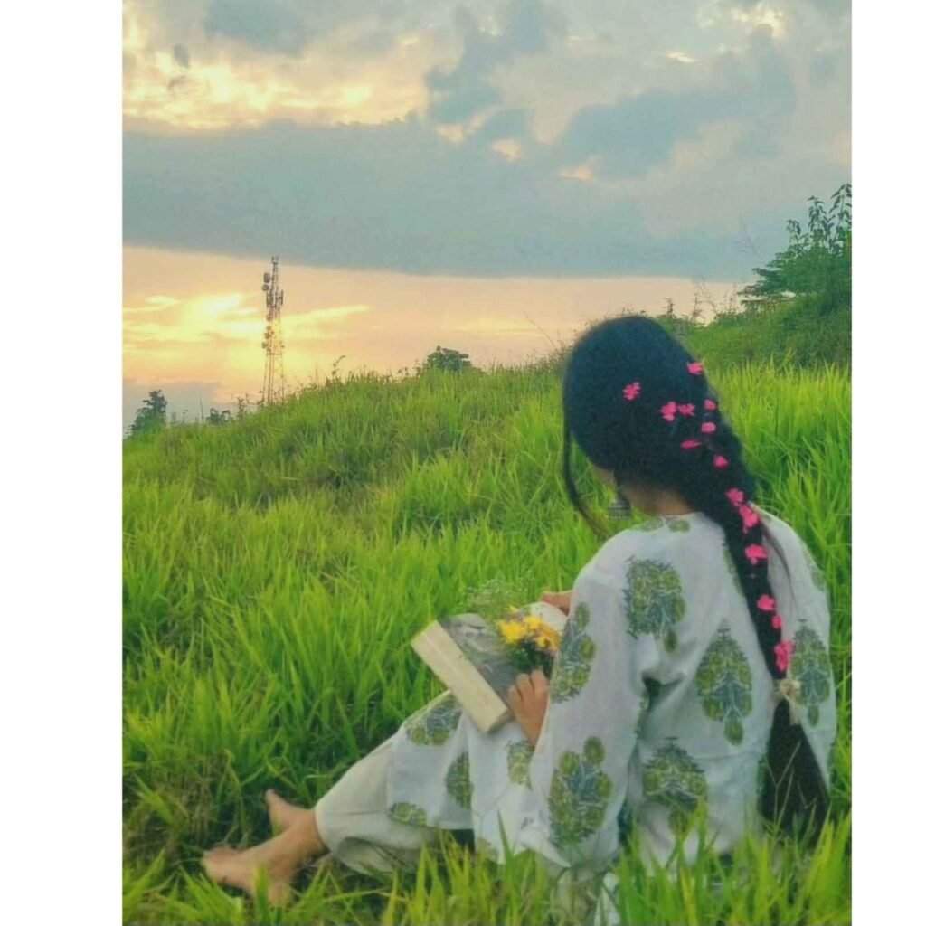 hidden face girls dp