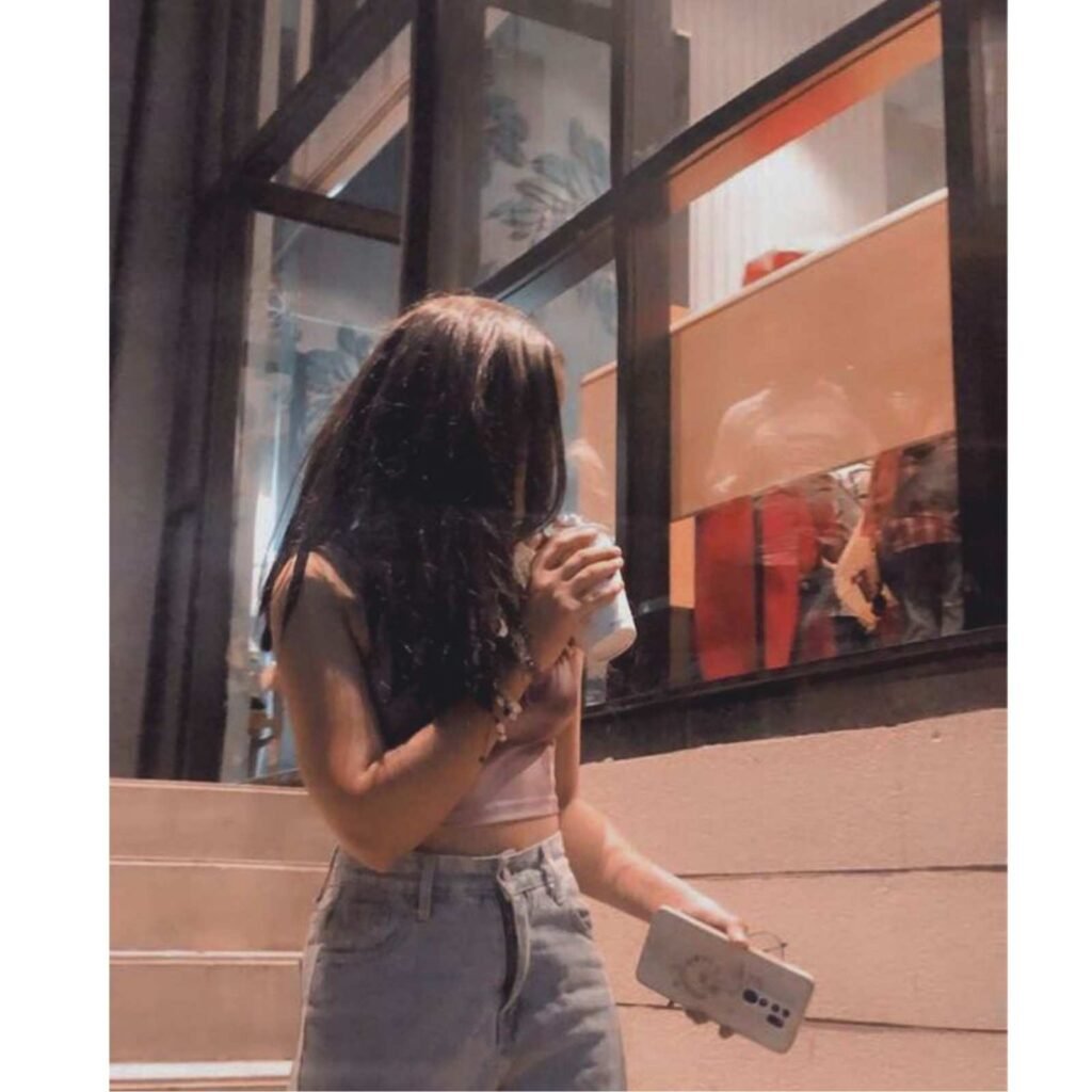 real pic girl simple