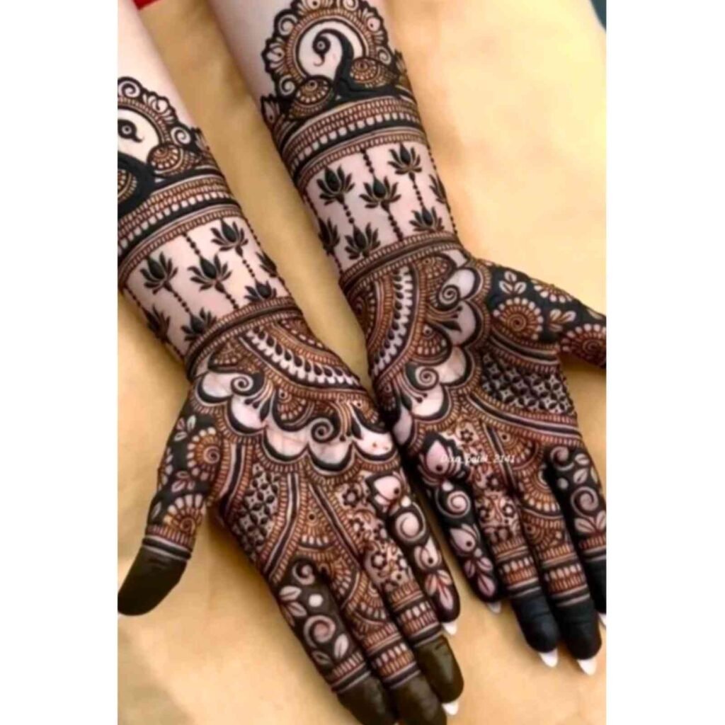Eye Catching Mehndi design