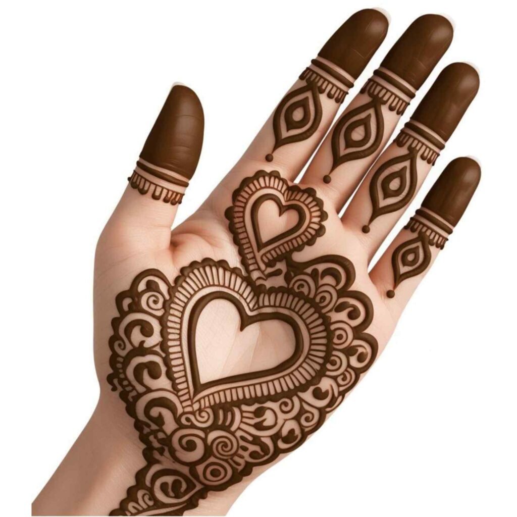 Heart-Shaped Mandala