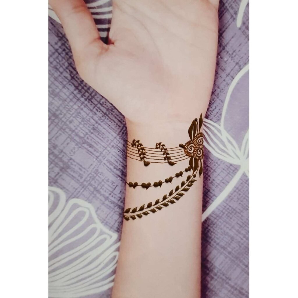 Heritage Bracelet Mehndi Design