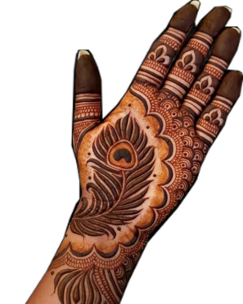 Instagram Peacock Hand