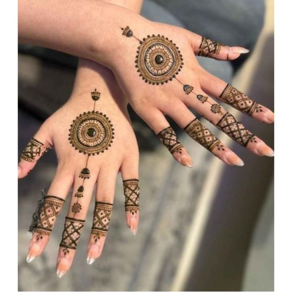Mandala Back Mehndi