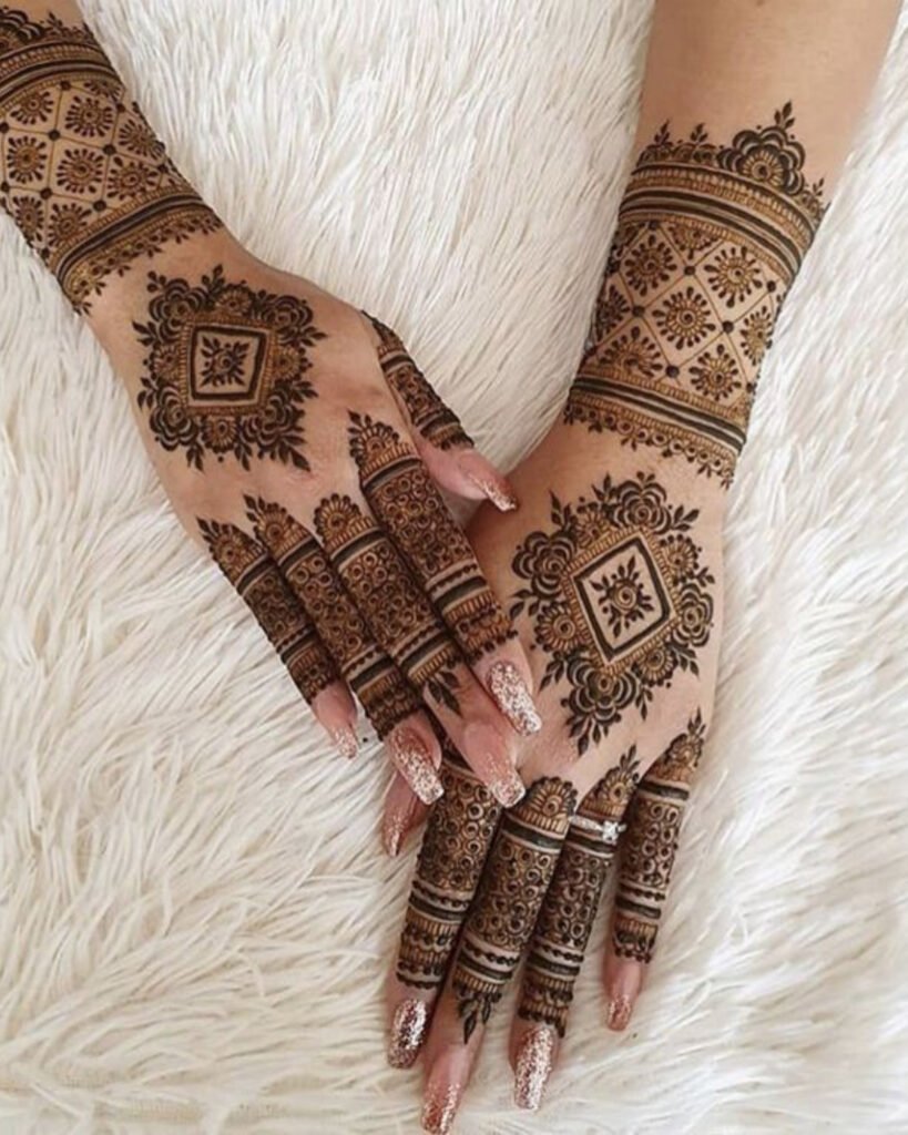 The Beautiful Rose in Jaali Design With A Bridal Portrait