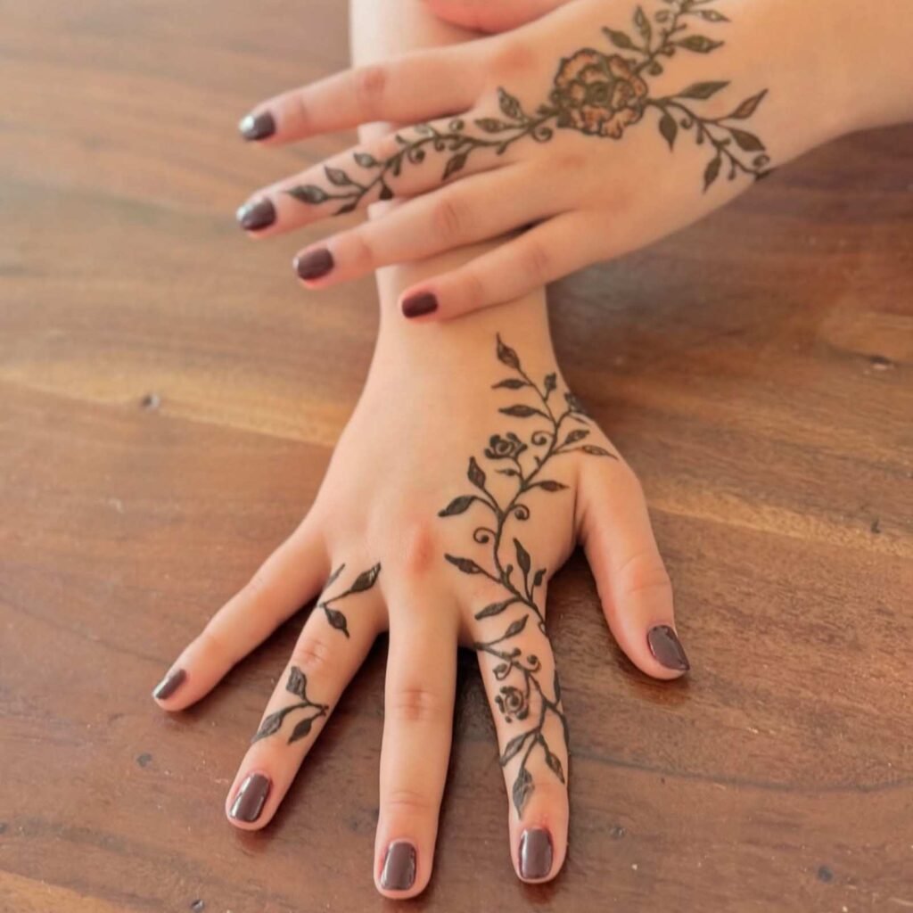 Arabic Vine Design Simple