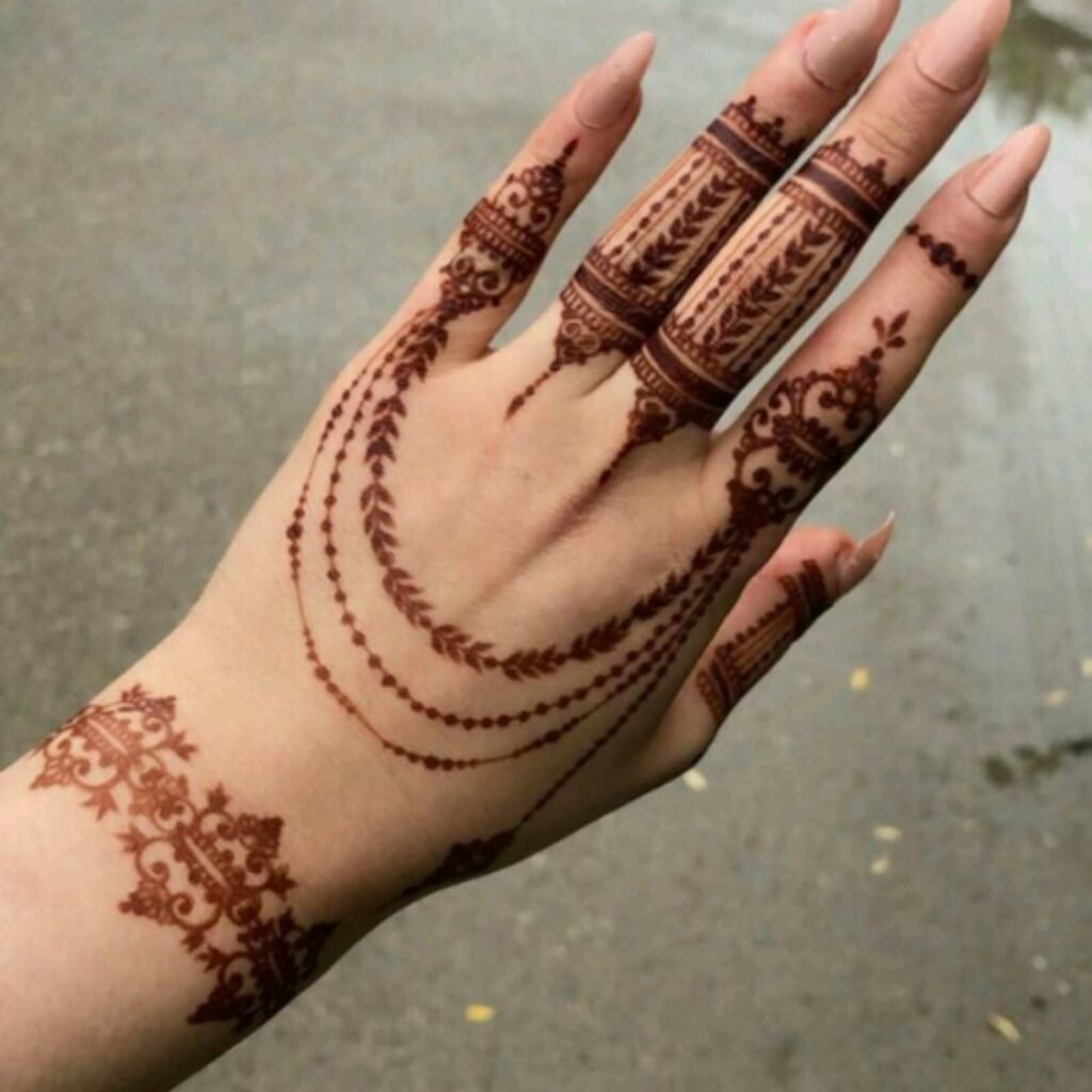 Beautiful Bracelet Mehndi Design