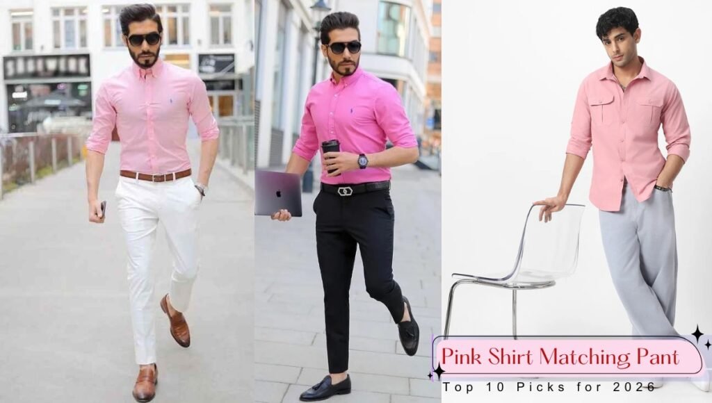 Pink Shirt Matching Pant