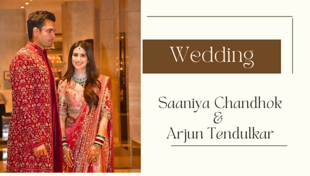 Saaniya Chandhok and Arjun Tendulkar Wedding
