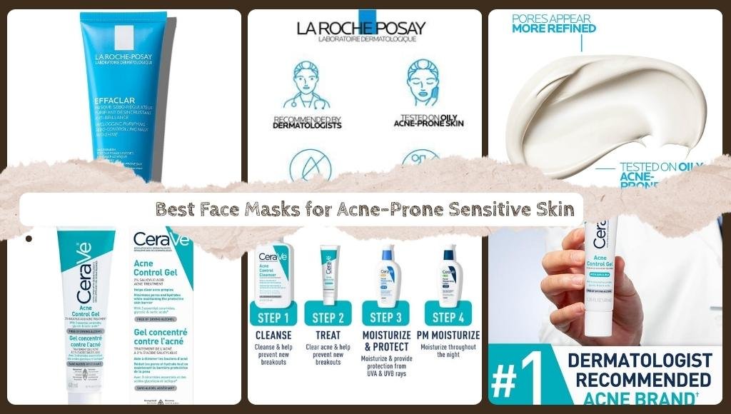 La Roche-Posay Effaclar Clarifying Clay Mask for oily and sensitive acne-prone skin.
