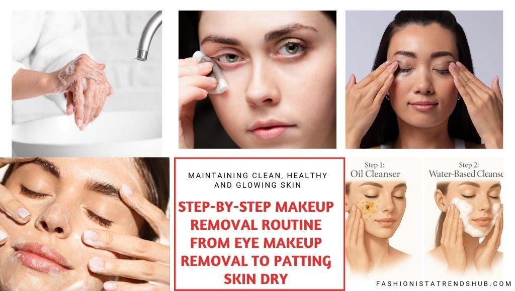 How to remove makeup properly step by step using micellar water, cleansing balm and double cleansing