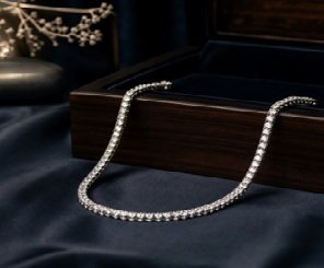 The Art of Handcrafted Diamond Tennis Chains: Elegance Redefined