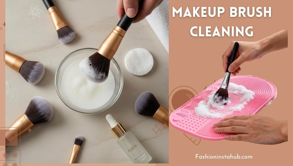 how to clean makeup brushes